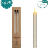 Świece LED 2 szt. Honeycomb - CREAM image 1