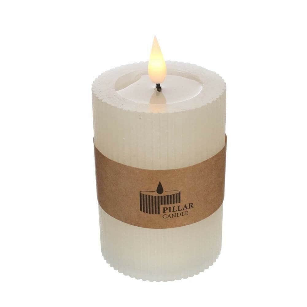 Świeca Pillar LED - BIAŁA image 1