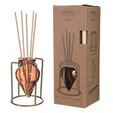 Dyfuzor Zapachowy - "Warm Amber" 100 ml w Złotym Stojaku
