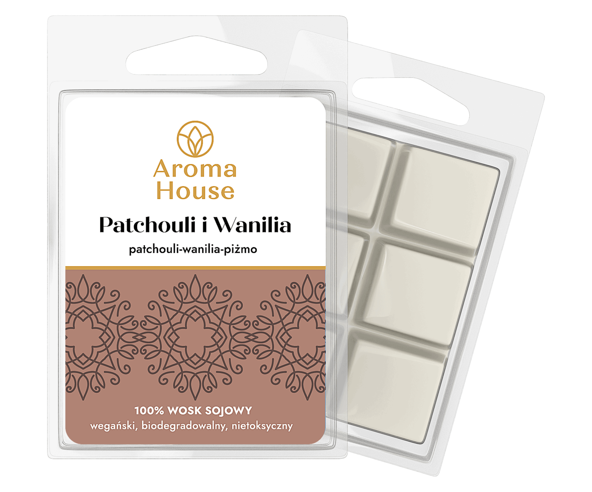 Wosk sojowy - PATCHOULI I WANILIA image 0