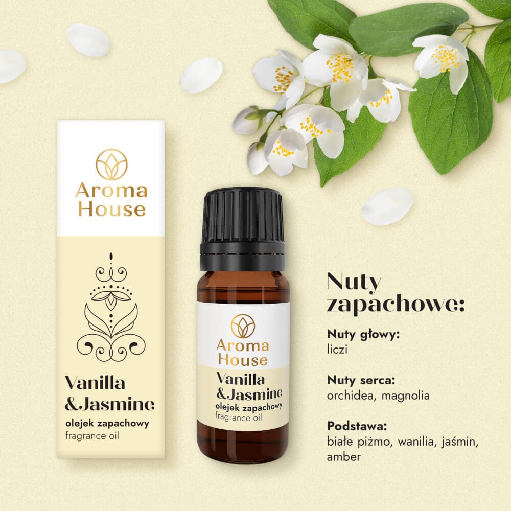 Olejek zapachowy VANILLA & JASMINE image 1