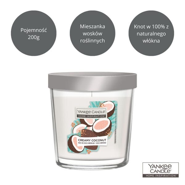 Świece YANKEE CANDLE - Creamy Coconut image 0