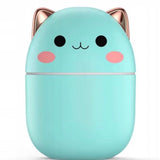 Przenośny Nawilżacz Powietrza i Dyfuzor Zapachowy 2w1 - Uroczy Kotek